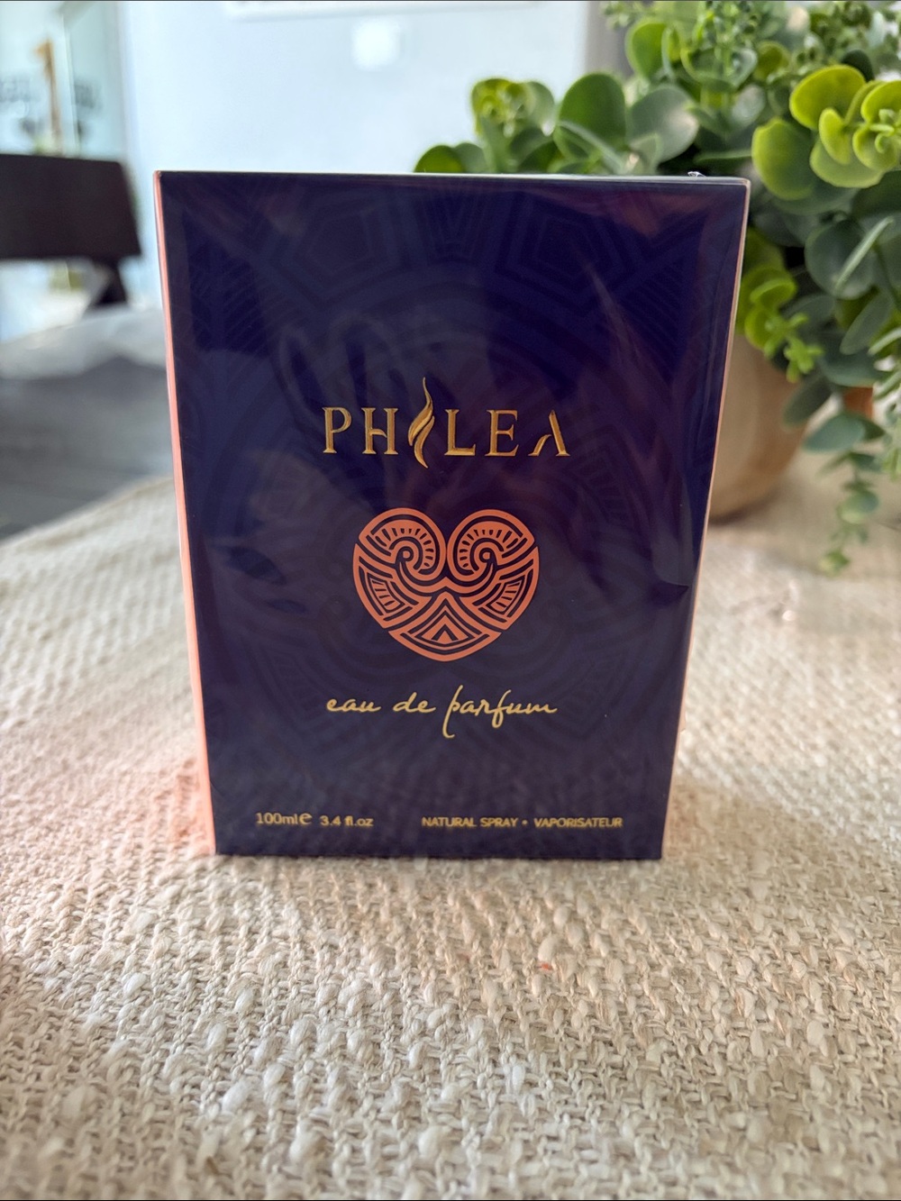 Philea women’s Blue & Rose Gold Packaging